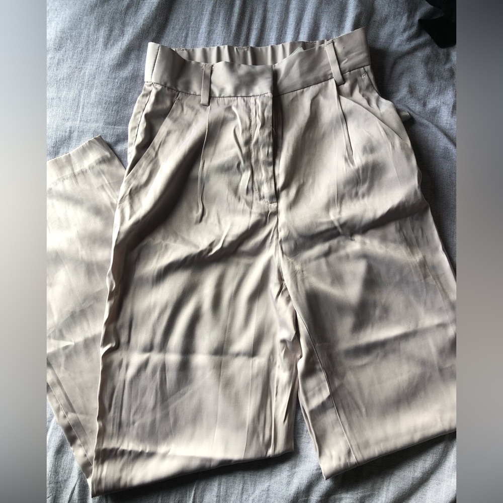 H&M high waisted flare pants